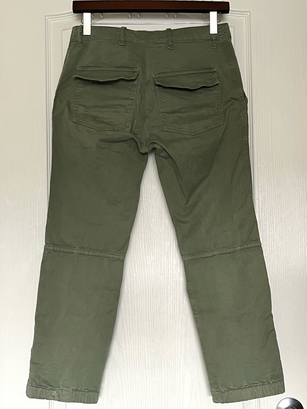 Nili Lotan Shon Cropped French Military Pants Army Green Size 4 Gorpcore Utility - Picture 5 of 16